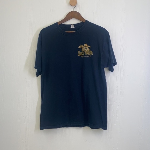 Jerzees - Vintage Daytona Beach Bike Week 2015 Black Skull Shirt Size Large - Picture 6 of 12